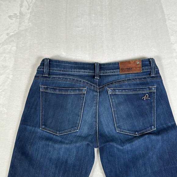 DL1961 Bootcut Jeans Women Size 27 Milano Solo 4-Way Stretch Comfort W28 L32 EUC - Picture 13 of 14